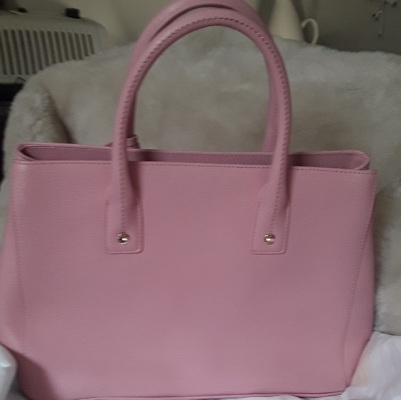 Pink Furla handbag with Optional Strap - Picture 3 of 8